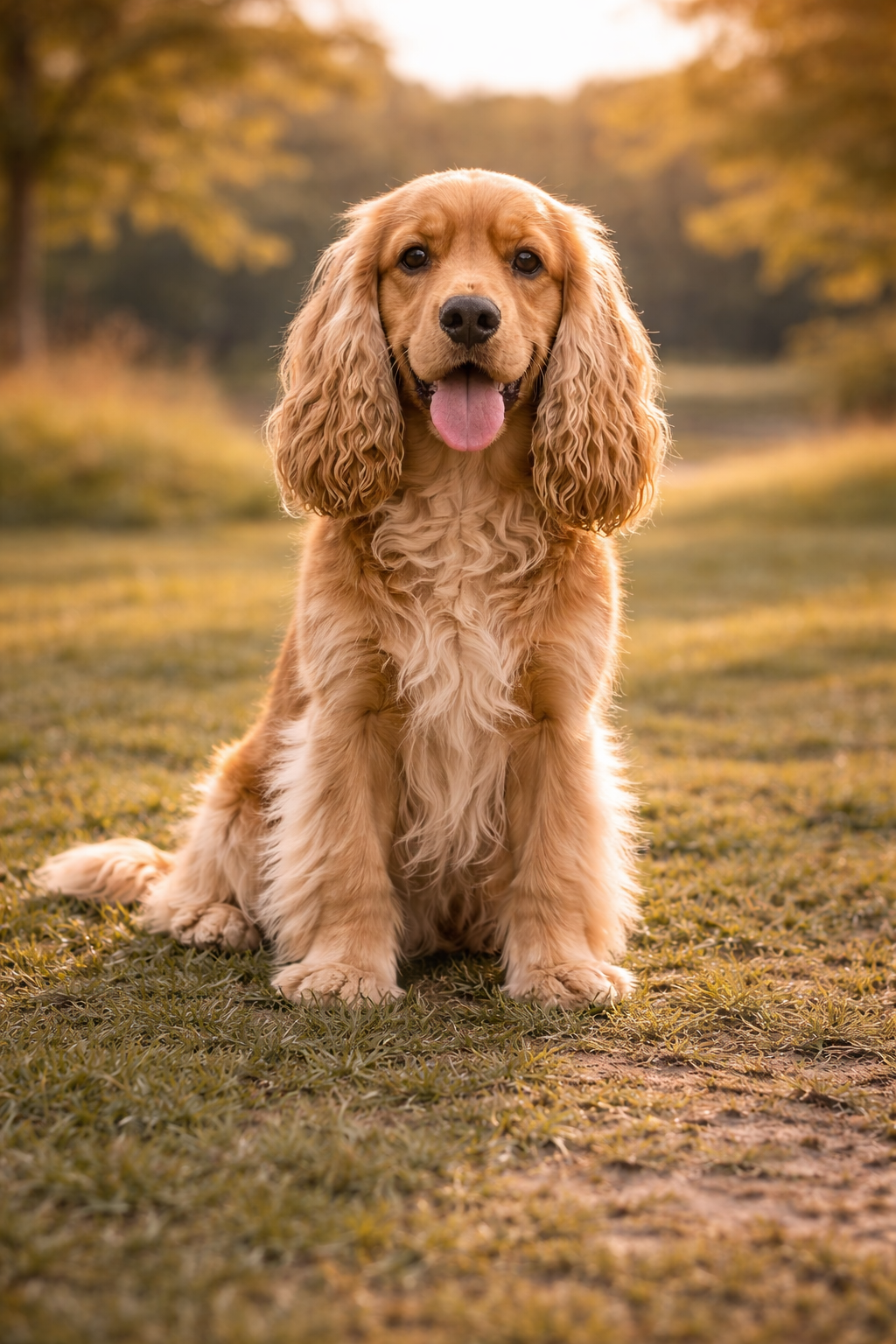 Foto van een Engelse Cocker Spaniel