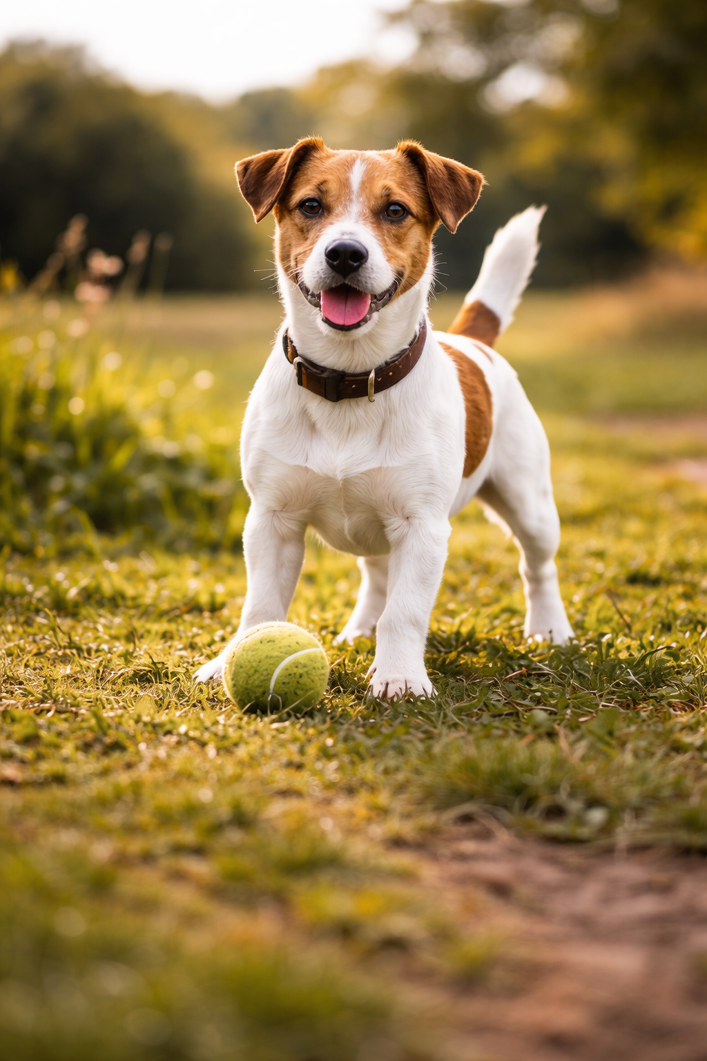 Foto van een Jack Russell Terriër