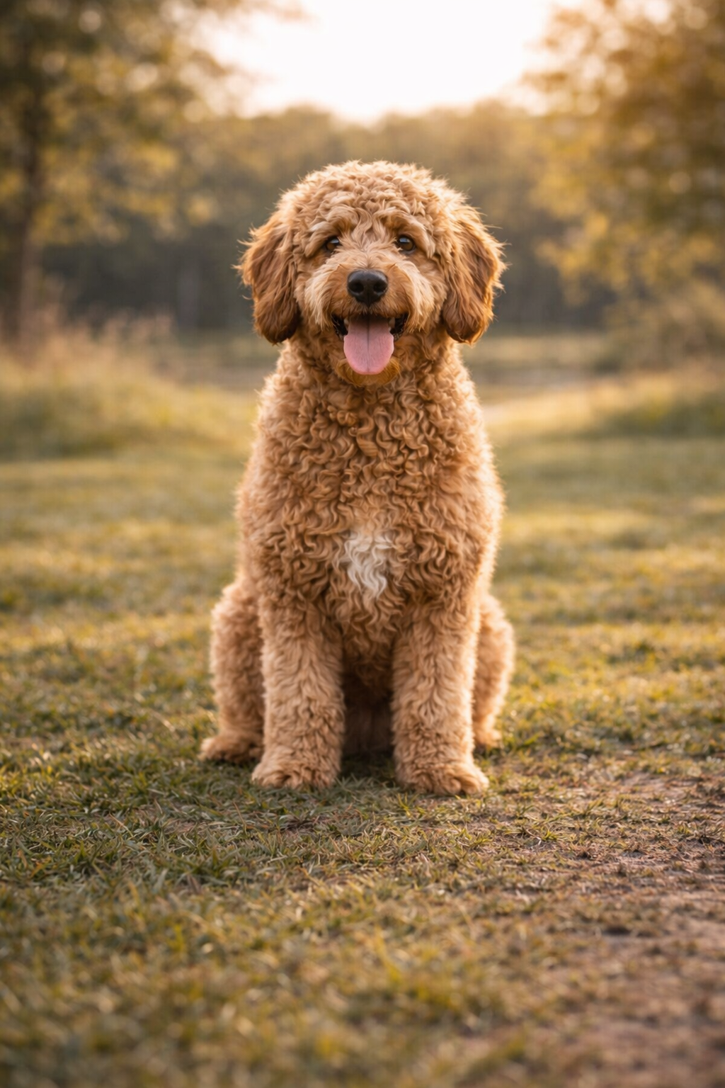 Foto van een Labradoodle